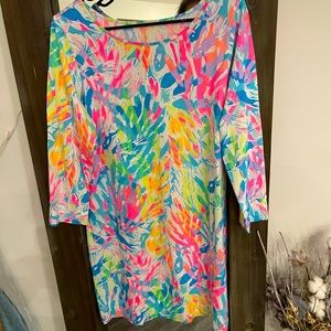 Lilly Pulitzer multi color dress sz L